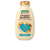 GARNIER-SHAMPOO ELIXIR DE ARGAN ORIGINAL REMEDIES 400 ml.-DrShampoo - Perfumaria e Cosmética
